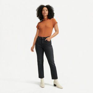 SOLD ❌ EVERLANE Cheeky Bootcut Jeans Washed Black
